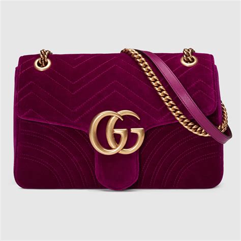 gucci marmont velvet bag replica